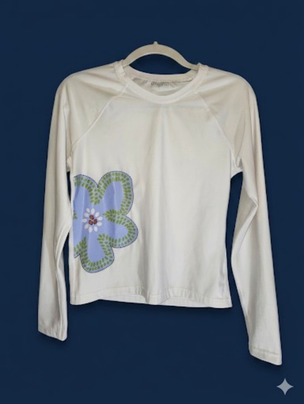 Athleta Long Sleeve Rash Guard Swim Shirt Size M